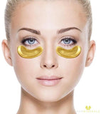 15 Pair Crystal Collagen 24k Gold Under Eye Gel Pad Face Mask Anti Aging Wrinkle