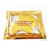 10 x Premium Crystal Collagen Gold Powder Eye Masks Face Pad Anti Ageing Wrinkle