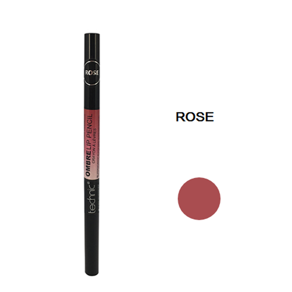 Rose Pink OMBRE Technic Lip Liner Pencil Matte Lipstick Two Tone Light Shades