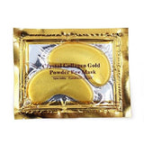 Gold Eye Mask Patches Collagen Crystal Gel Powder Bio Pad Face Anti Aging