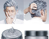 2 x Groomarang Grey Hair Wax Men Women Hair Ash Dye Gray Mud Silver Colour 120g