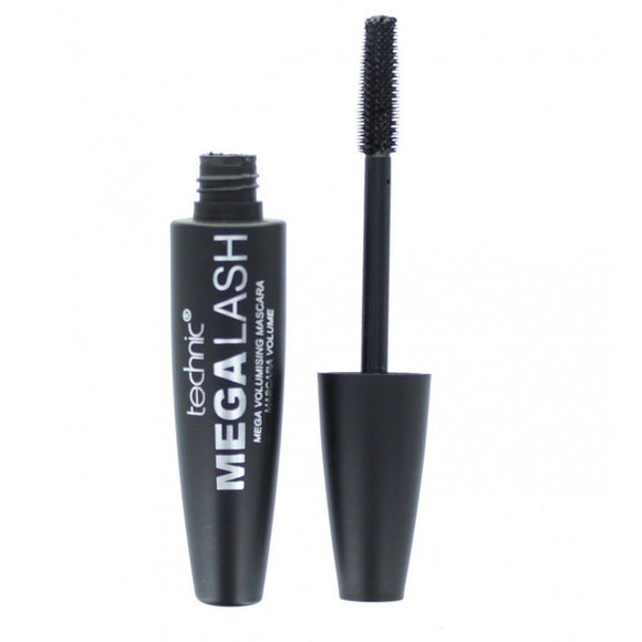 Technic Mega Lash Mascara - Water Proof Black Water Resistant Long Lashes Volume