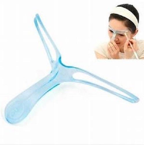 Pro Eyebrow Shaper Template Stencil Shaping Brow Definition Makeup Tool Eyeliner