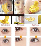 Crystal Collagen GOLD Anti-Wrinkle Anti-Ageing Under Eye Gel Patch Mask Facial