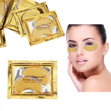 Gold Eye Mask Patches Collagen Crystal Gel Powder Bio Pad Face Anti Aging