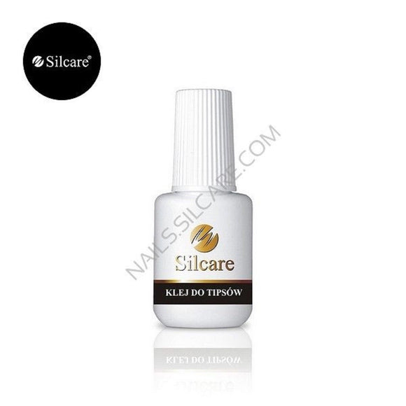 Silcare Nail Tip Glue With Brush Acrylic False Nails Decorations STRONG Adhesion