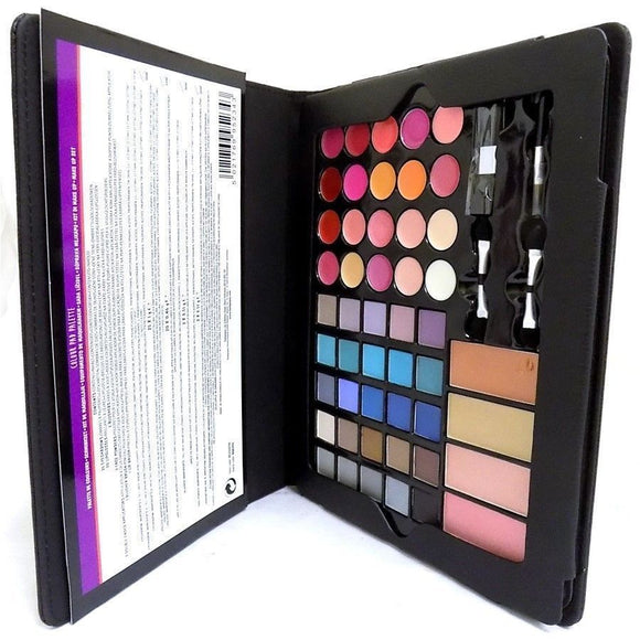 51 Color Eyeshadow Palette Blush Lip Gloss Concealer Kit Beauty Makeup Set x2