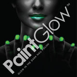 Paint Glow GLOW IN THE DARK Nail Varnish Bright Fluorescent Neon Nail Polish UK