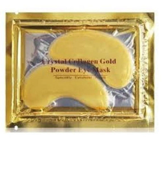 24k Gold Powder Collagen Eye Mask Anti Wrinkle Ageing Bags Moisturiser UK SALE