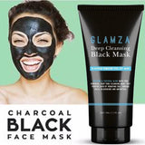 Glamza Charcoal Blackhead Remover Peel Off Facial Cleaning Black Face Mask 50g