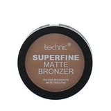 Technic Superfine Matte Powder Bronzer Compact Medium Light Dark 12g 26801