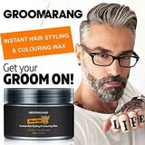 Silver Colour Grey Hair Wax Men Women Grandma Hair Ash Dye Gray Mud Temporary