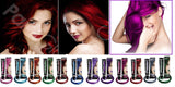 Paint Glow Colour Rinse Semi Permanent Hair Dye 70ml Ammonia Free Colouration