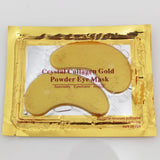 10 pcs NEW Crystal Collagen Gold Powder Eye Mask Face Pad Anti Ageing Wrinkle