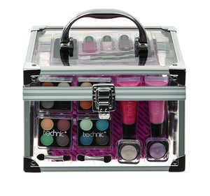 Technic Professional Vanity Case Cosmetic Make Up Beauty Box Gift Set Kit 90232