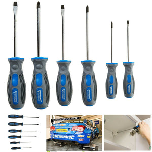 6Pc Silverline Screwdriver Set